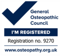 General Osteopathic Council Registration Logo for Craig Loveridge Osteopath