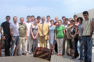 Lyal S. Sunga in Baku Azerbaijan human rights course