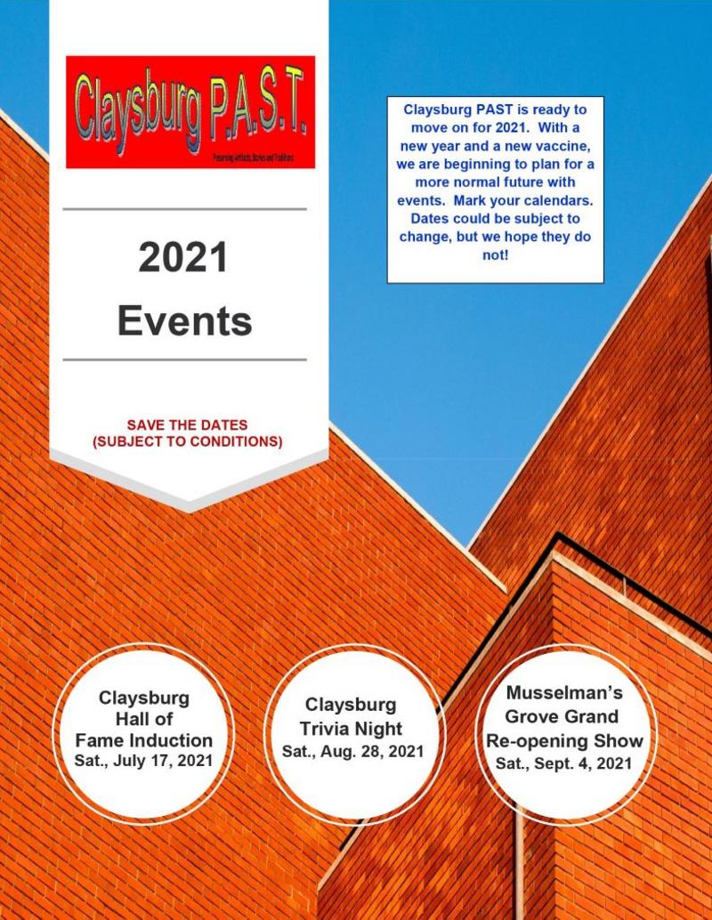 Claysburg, PA Events