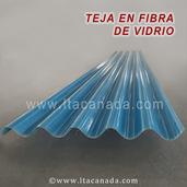 Teja en fibra de vidrio LTA