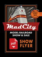 MadCity Train Show Flyer