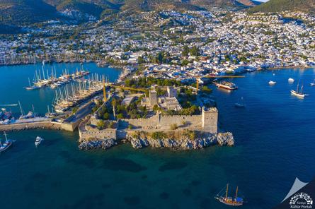 Turkish Mediterranean fort of Bodrum Turkey - Bahadir Gezer