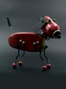 Robot art sculpture