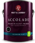 Pratt & Lambert 0000Z4780-16 Accolade Premium 100% Acrylic Paint & Primer Satin Interior Wall Paint