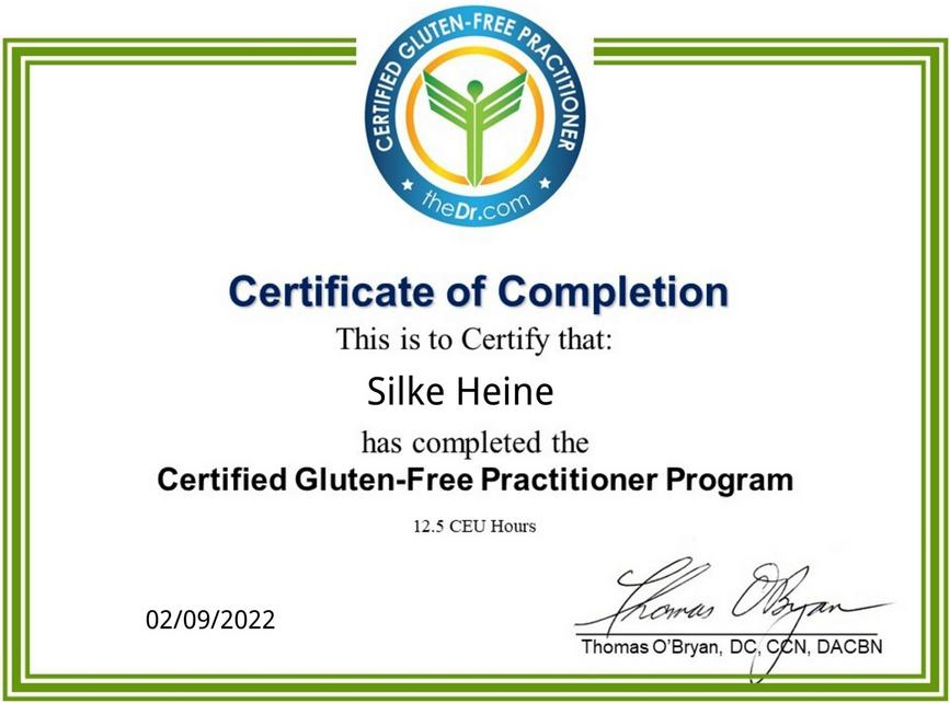 Certified Gluten-Free Practitioner Course