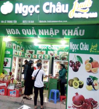 Hoa quả nhập khẩu Linh Đàm