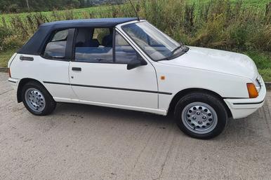 1989 PEUGEOT 205 CJ CONVERTIBLE