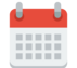 calendar icon, click to access library calendar