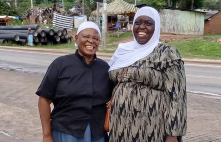 Rev Feddis Kadii from the ACK Diocese in Malindi and OikoDiplomatique’s Zuhura Juma at the event