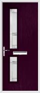 2 Square Composite Door Regal Corenet glass