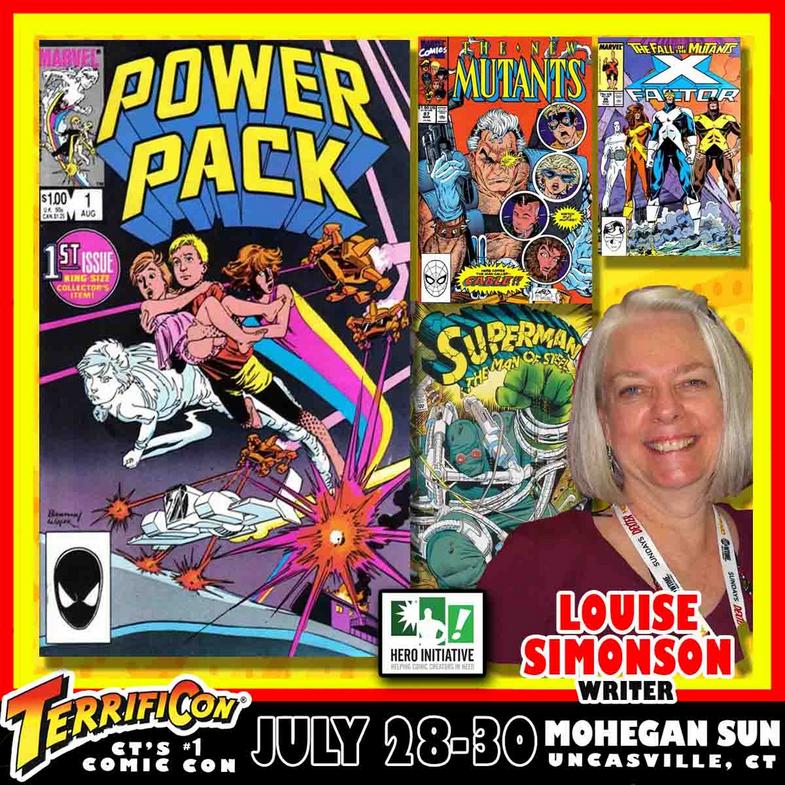 LOUISE SIMONSON terrificon Connecticut's #1 comic con