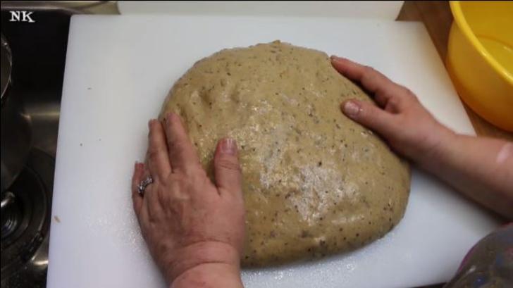 Preparing Dough, Hot Cross Buns Recipe, Noreen's Kitchen