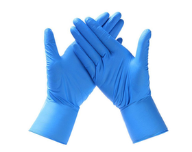 Blue Nitrile Gloves CE Certified