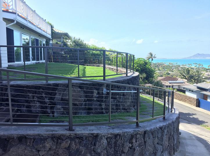 Cable railing Hawaii, Aluminum Cable railing Oahu, Cable railing Honolulu, cable railing