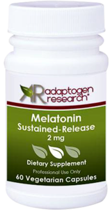 Adaptogen Research, Melatonin Sustained Release 2 mg