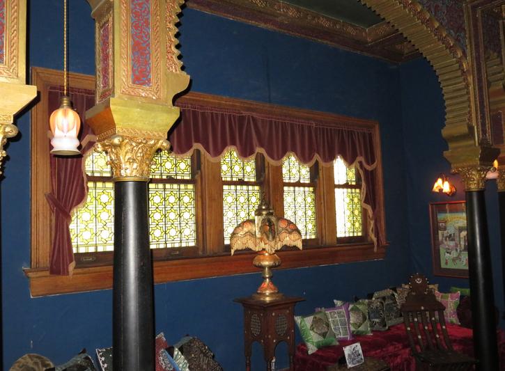 Turkish Room at Rockcliffe Mansion in Hannibal Missouri