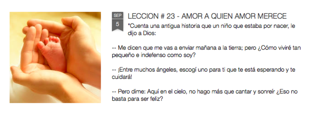 AMOR A QUIEN AMOR MERECE