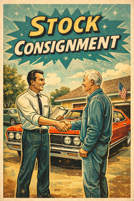 M.M.G. Classic Cars- Stock Consignment Program