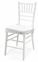 silla tiffany blanca