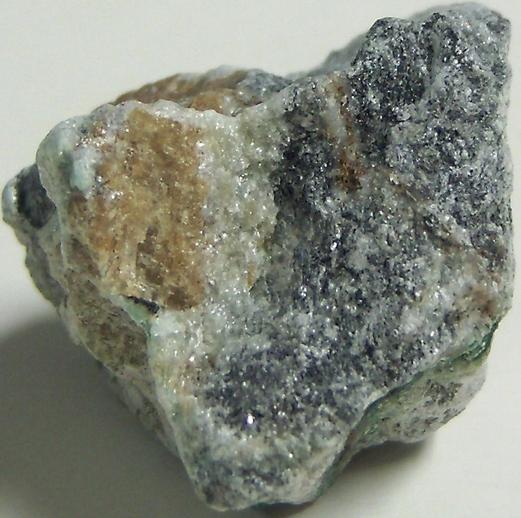 SIDERITE,TALC, MAGNETITE, CHRYSOCOLLA - Mineral Hill Mine, Louisville, Carroll County, Maryland, USA