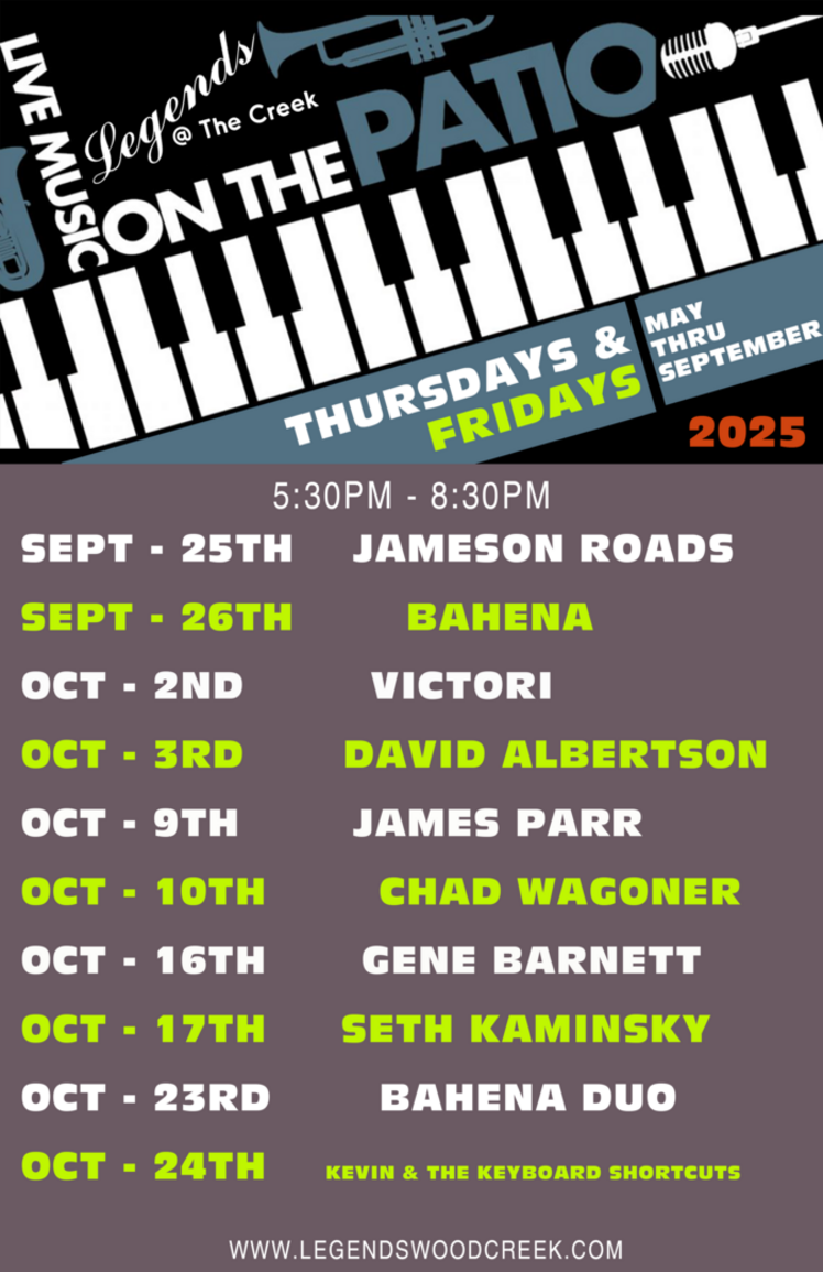Legends Woodcreek | Live Music | Roseville Ca