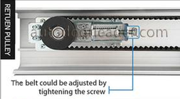 electric sliding door pulley