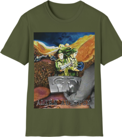 "Roswell Crash Site Debris" Alien Autopsy Unisex Softstyle T-Shirt
