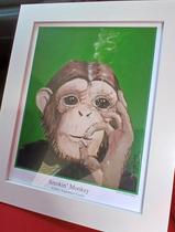Smokin Monkey Prints