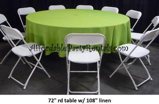 rental table rental chair rental linen