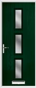 3 Square Composite Door obscure glass