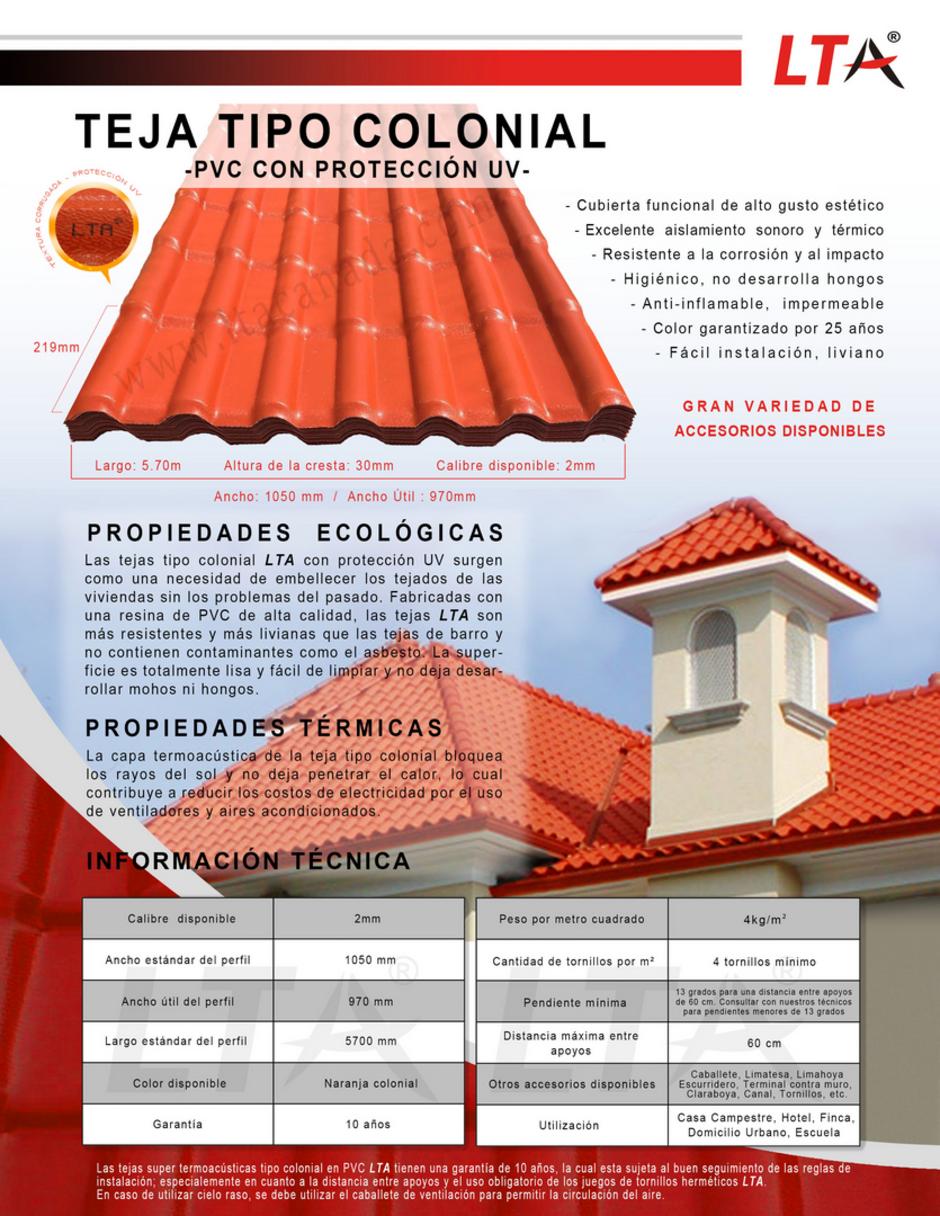 Por qué elegir Tejas Españolas PVC para nuestras construcciones?