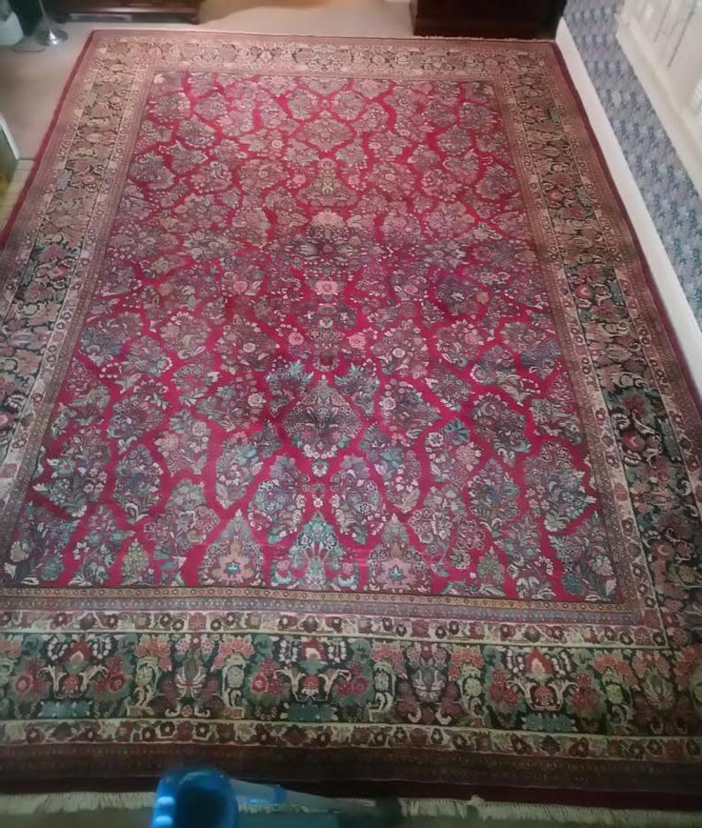 Persian sarouk rug for sale