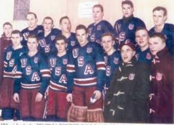USA 1960 Squaw Valley vintage hockey jersey
