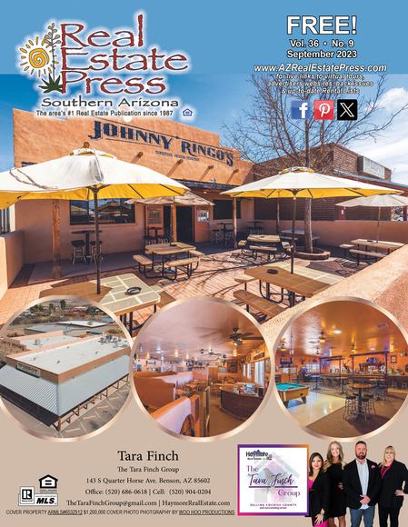 Real Estate Press, Southern Arizona, Vol 36, No 9 September 2023