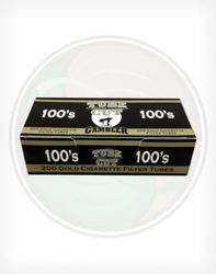 gambler tube cut 100's size cigarette tubes-light