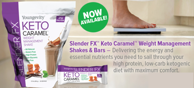 Slender FX™ Keto Caramel™ Weight Management Shake
