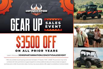SPARTAN INTIMIDATOR UTV END OF YEAR SALES EVENT