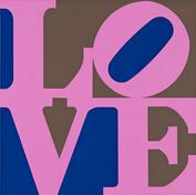 Robert Indiana Garden of Love Lilac