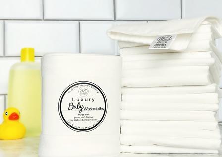 Best Baby Washcloths soothing, soft flannel: Fairface Washcloths