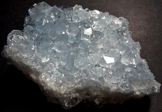 blue CELESTINE - Sakoany deposit, Katsepy Commune, Mitsinjo District, Boeny Region, Mahajanga Province (Majunga), Madagascar
