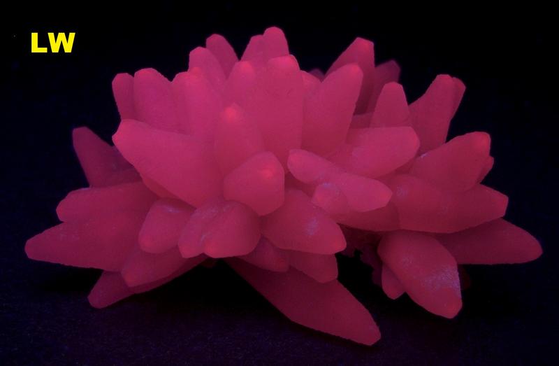Fluorescent Calcite Iraí Rio Grande do Sul Brazil