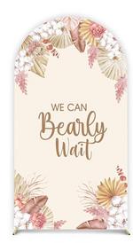 WE CAN BEARLY WAIT CHIARA ARCH COVER (bleige)