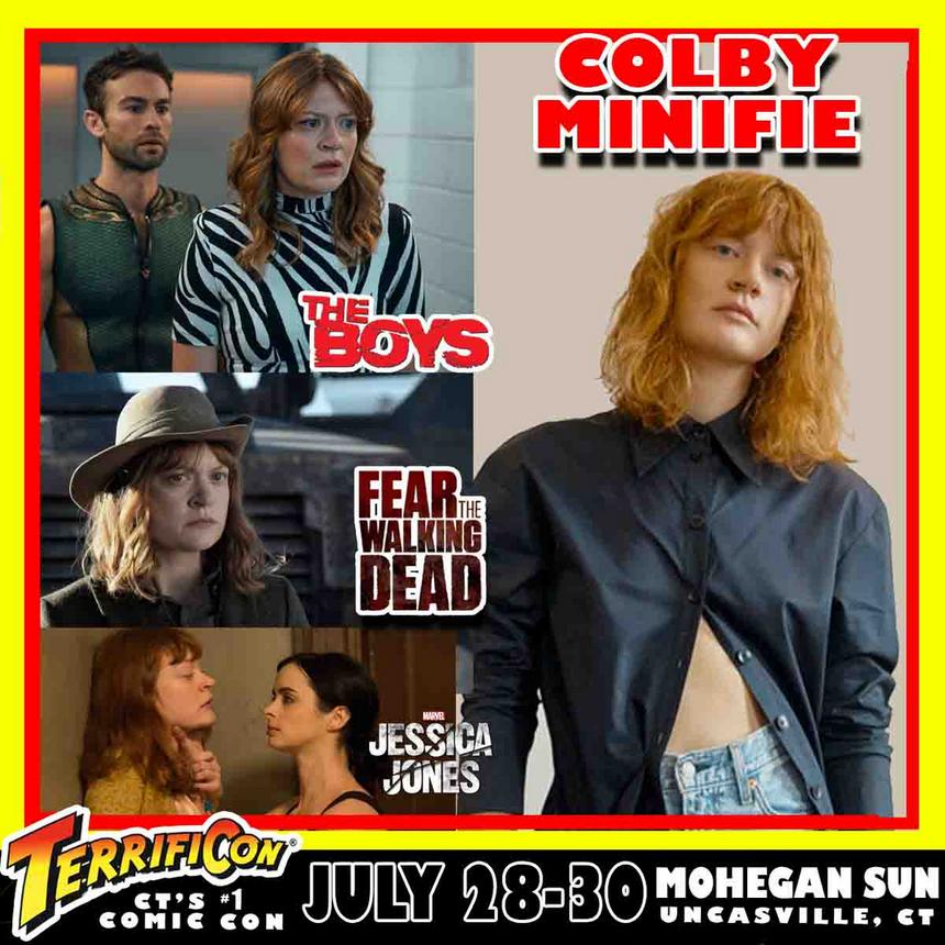 COLBY MINIFIE AT TERRIFICON - CONNECTICUT'S ONE AND ONLY COMIC CON SINCE 2012