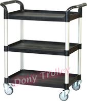 3 shelf plastic utility carts. plastic tool carts factory manufacturer Taiwan