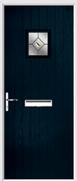 Cottage Square Composite Door fusion glass