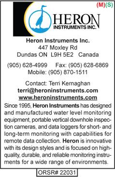 Heron Instruments, Water Level Measurement