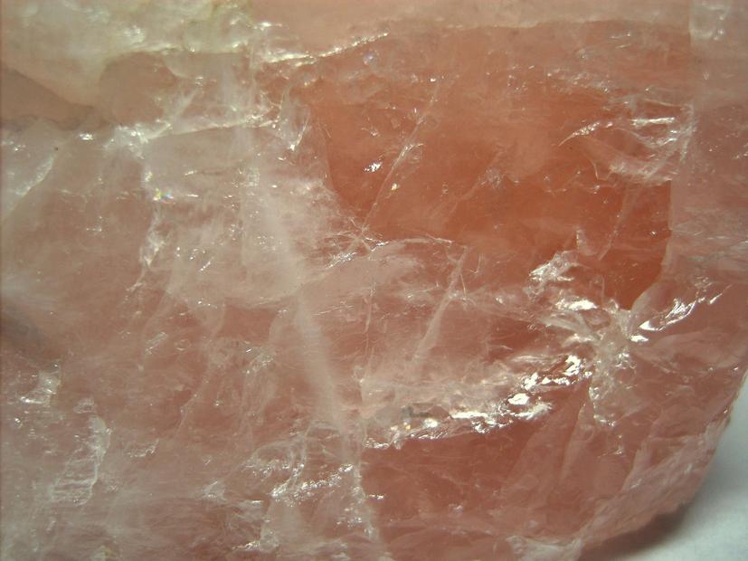 ROSE QUARTZ - Lyndoch Township (Hines Mine), Renfrew County, Ontario, Canada - ex Harold D. Levey "Mineral Hill"