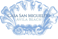 Casa San Miguelito Avila Beach cottage rental logo