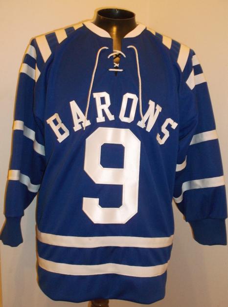 Cleveland Barons 1950's hockey jersey