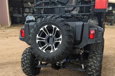 Receiver Hitch Spare Tire Mount